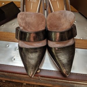 Linea Paolo leather suede sz11 pumps